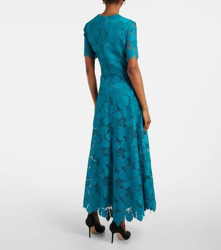 Elie Saab Broderie anglaise maxi dress 3