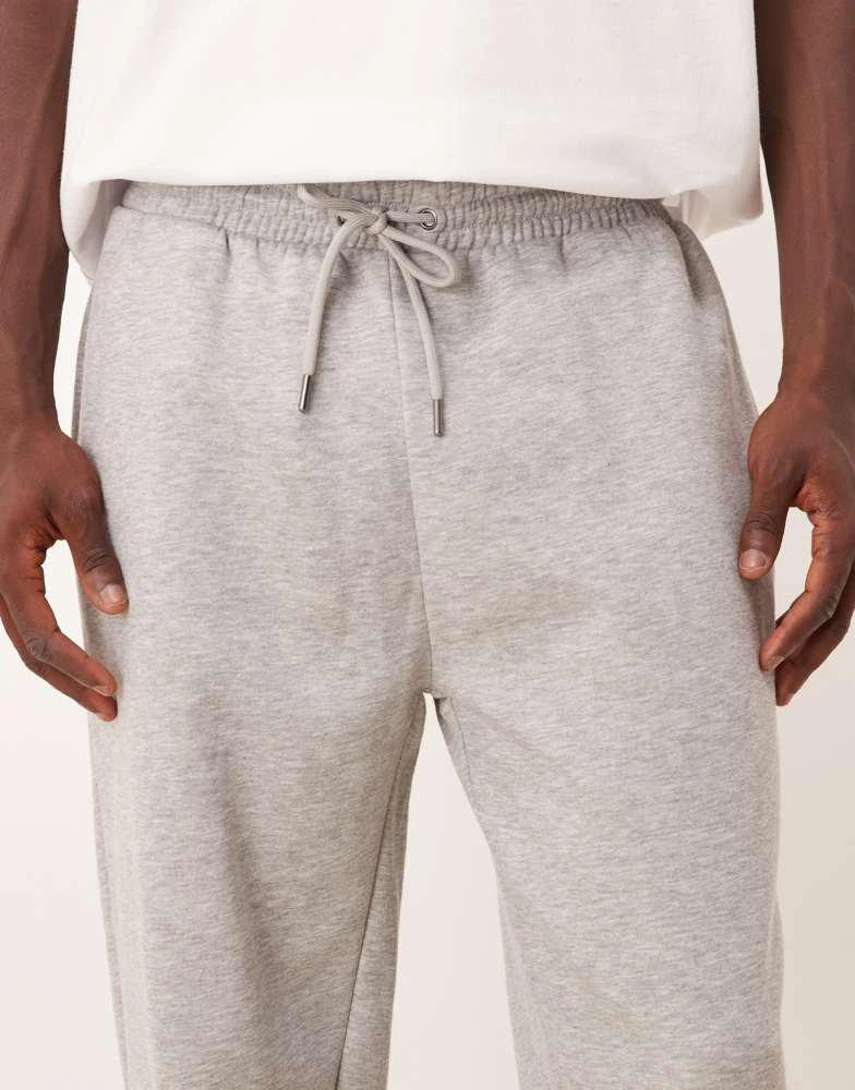 Brave Soul Brave Soul Wide leg joggers in grey 5