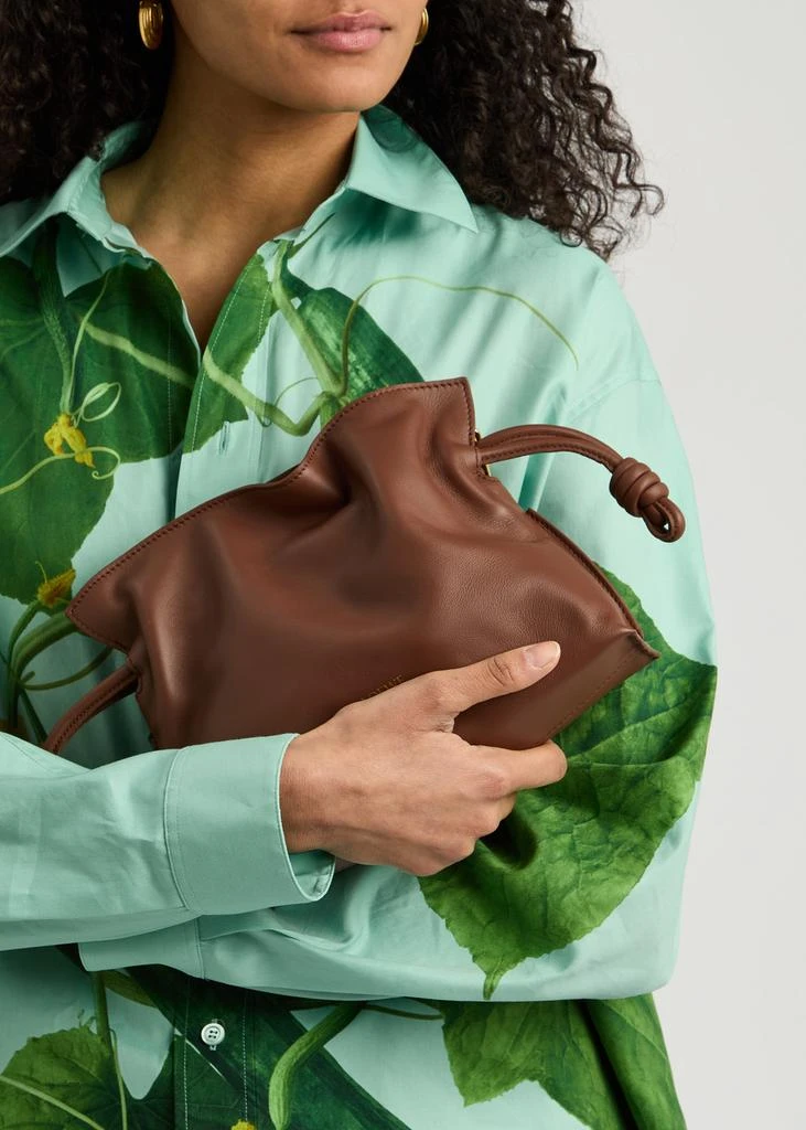Loewe X Suna Fujita Flamenco Hamster mini leather clutch 5