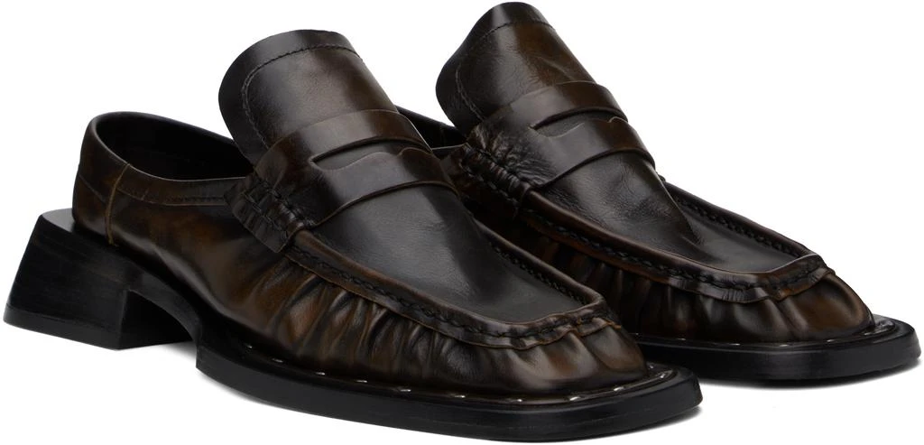 MIISTA Brown Isla Loafers 4