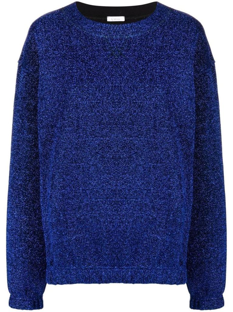 NA Blue Lumière round neck Sweatshirt