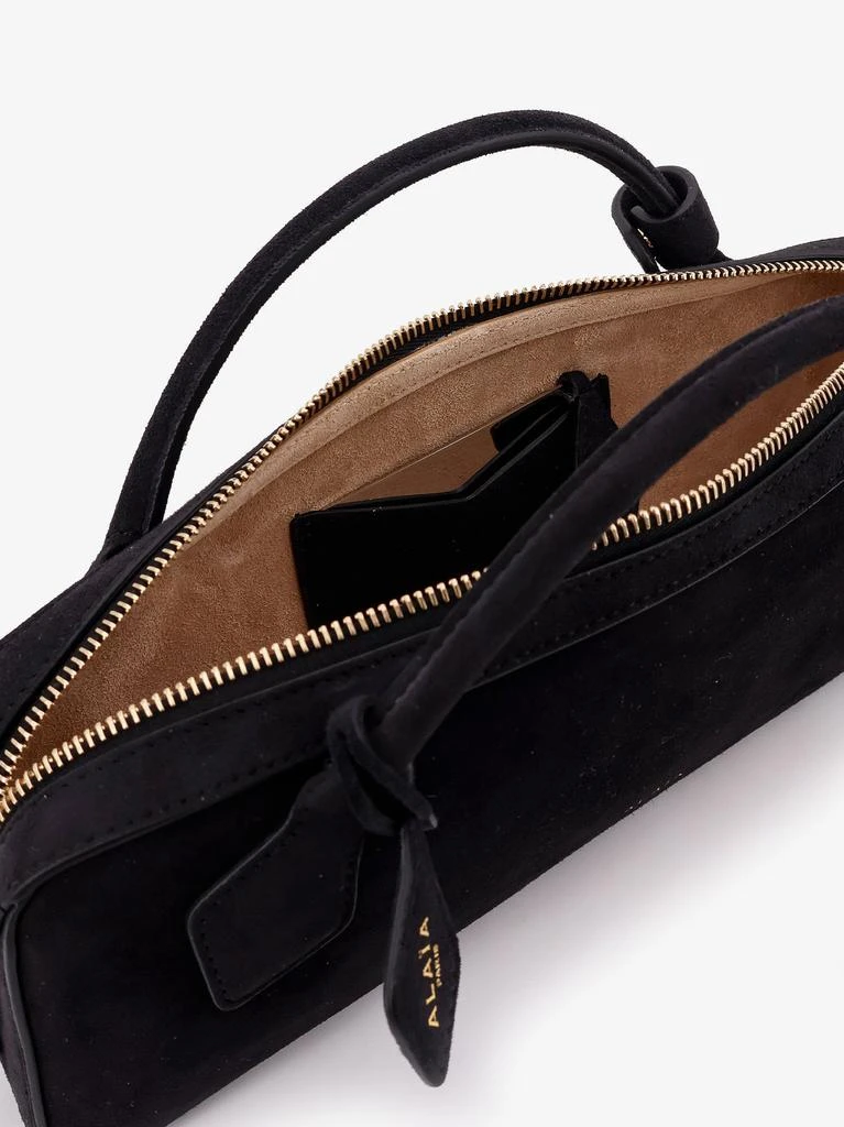 Alaia Teckel Clutch suede handbag 4