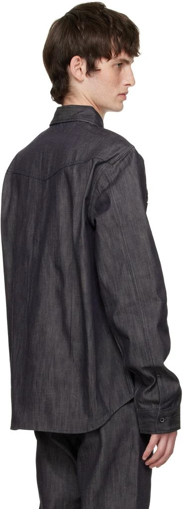 rito structure Indigo Angled Pocket Shirt 3