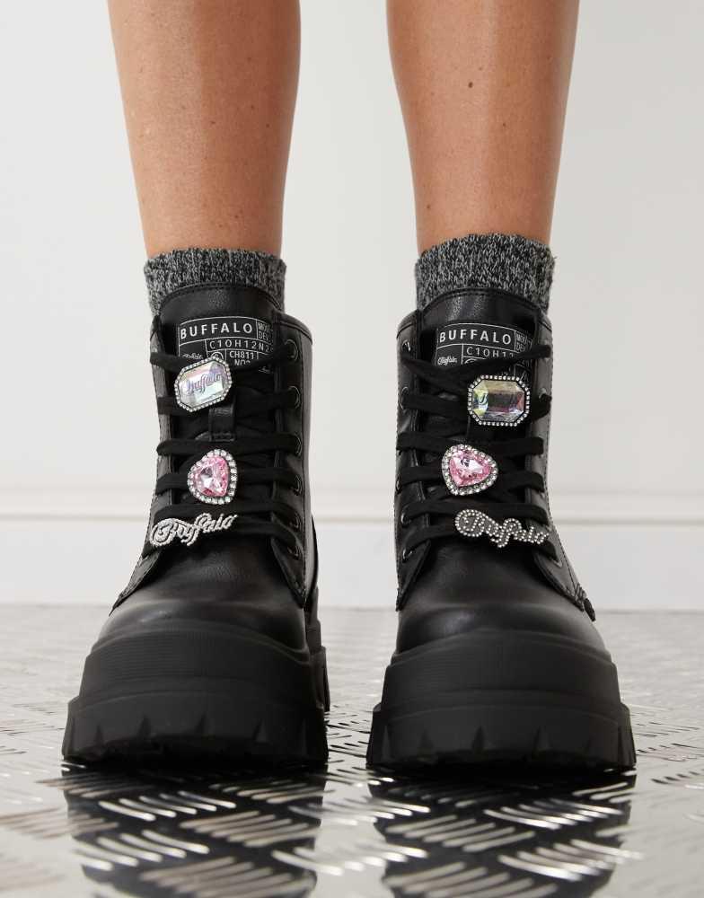 Buffalo Buffalo Aspha RLD Ice boot in black