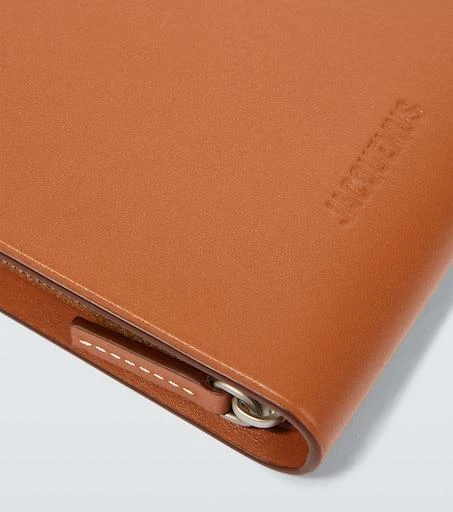 Jacquemus Le Gadju leather wallet with strap 6