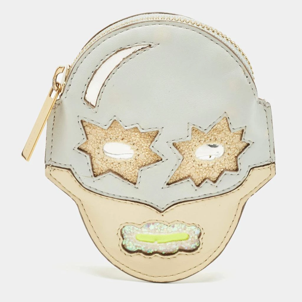 Stella McCartney Stella McCartney Multicolor Faux Leather Superhero Coin Purse 1