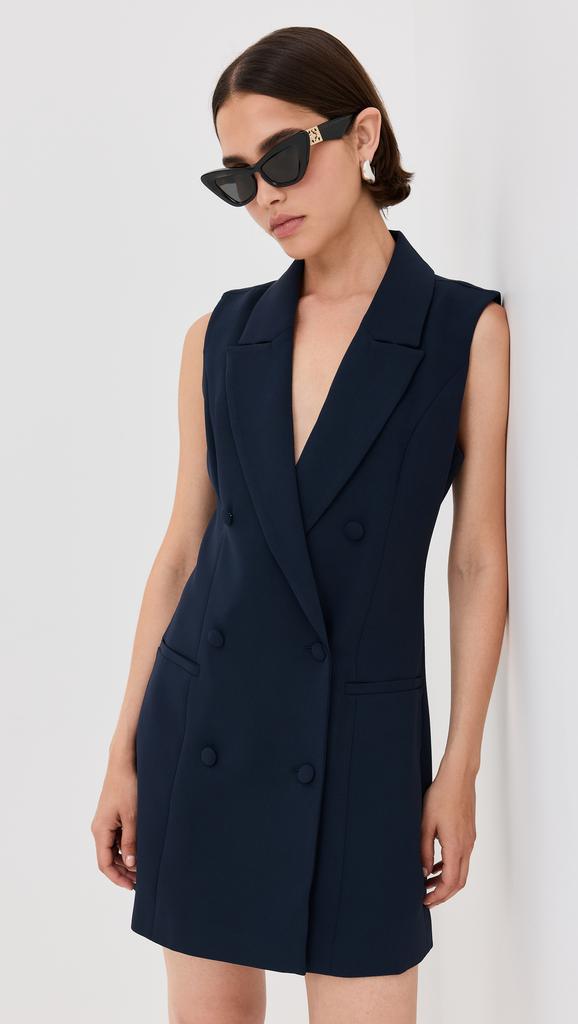 Good American Luxe Suiting Exec Dress