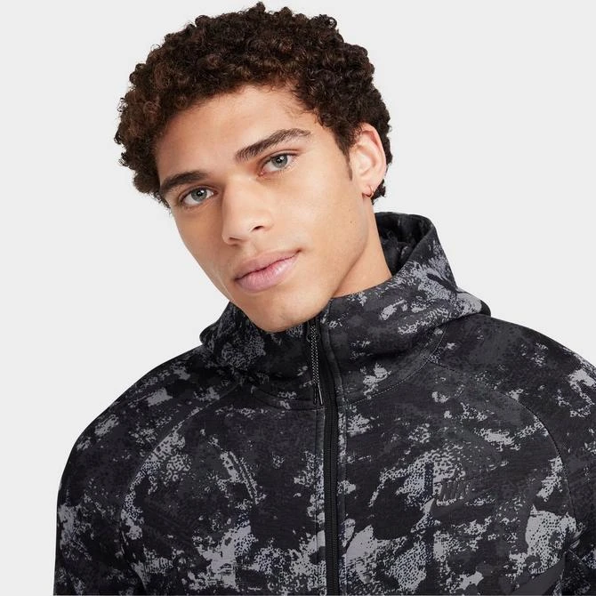 NIKE Men's Nike Tech Fleece Camo Windrunner Full-Zip Hoodie 3