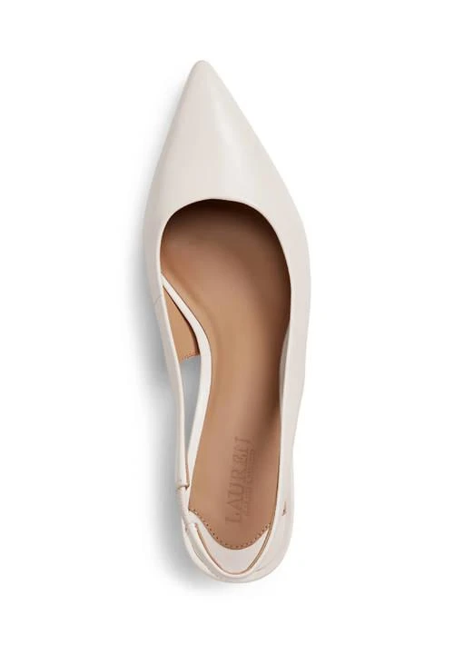 Ralph Lauren Ralph Lauren Lolah Ii Nappa Leather Slingback Pumps 3