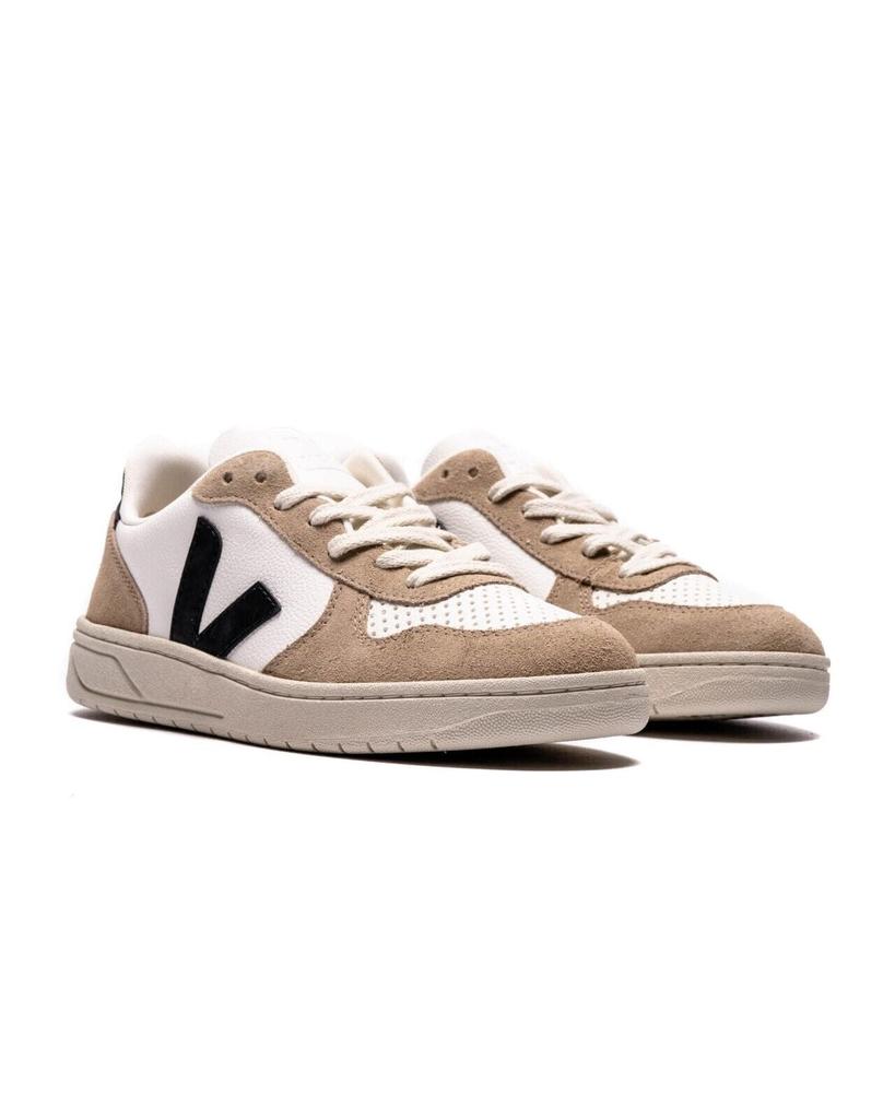 Veja Veja V-10 VX0503138B Sneakers Men's Beige Leather Low Top Comfort Casual Shoes