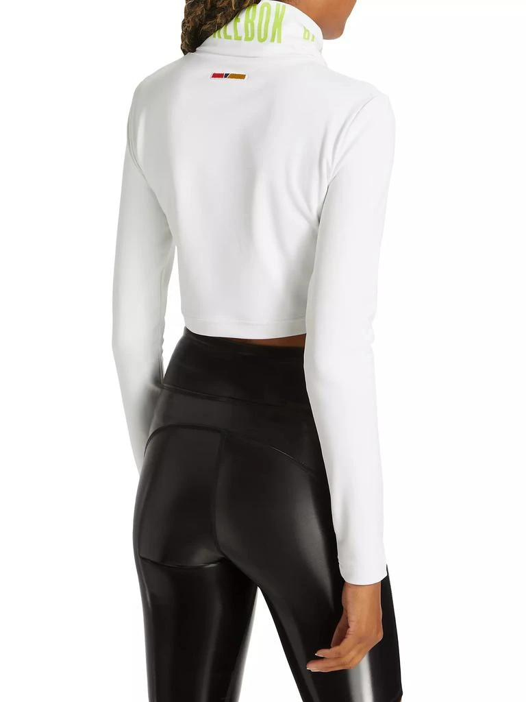 Reebok Logo Turtleneck Crop Top 4