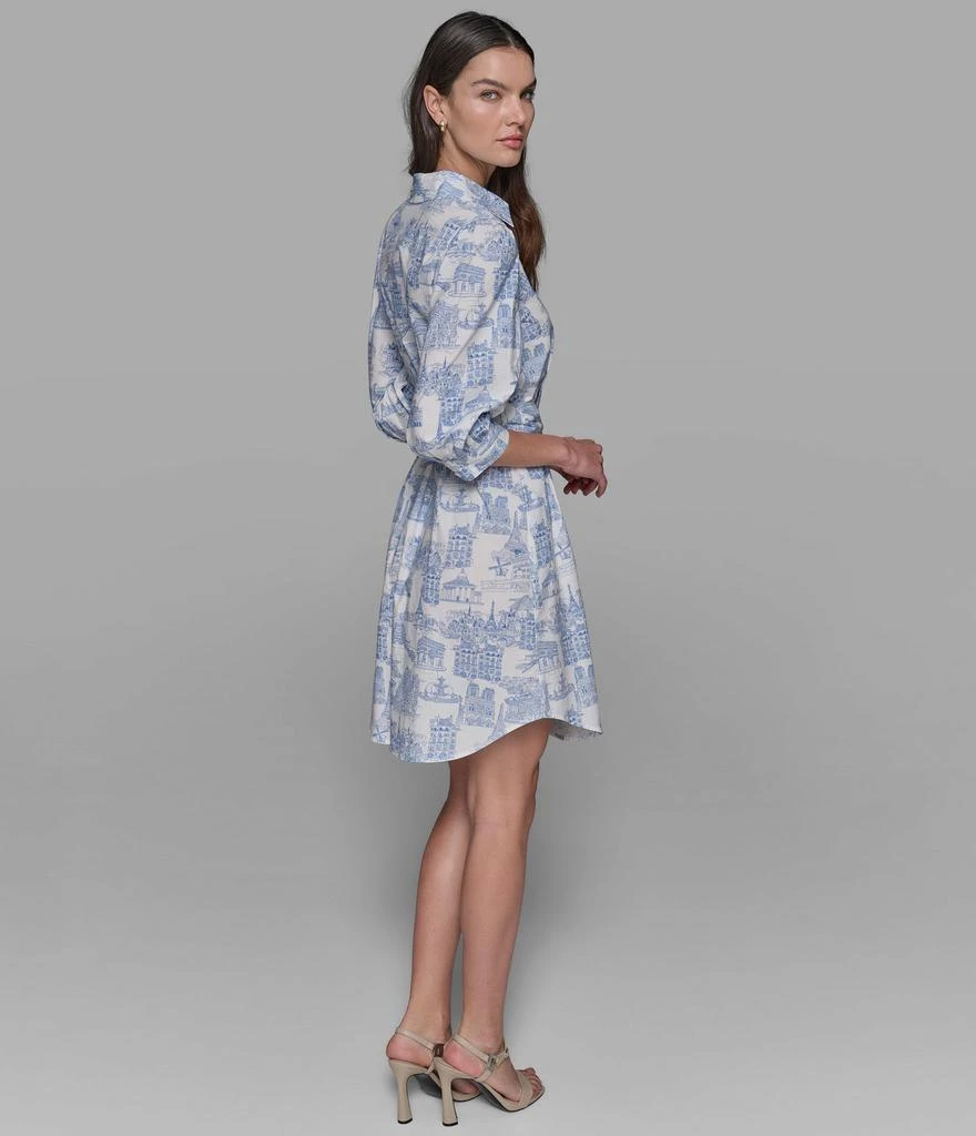Karl Lagerfeld Paris TOILE SKETCH SHIRT DRESS 2