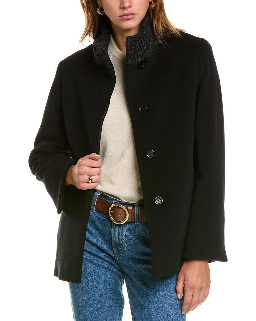 Cinzia Rocca Icons Wool-Blend Coat 1