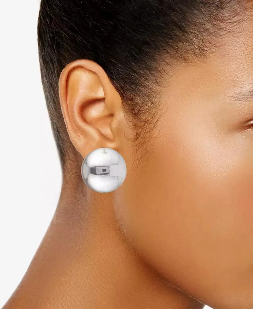 DKNY Tri-Tone 3-Pc. Set Ball Stud Earrings 4