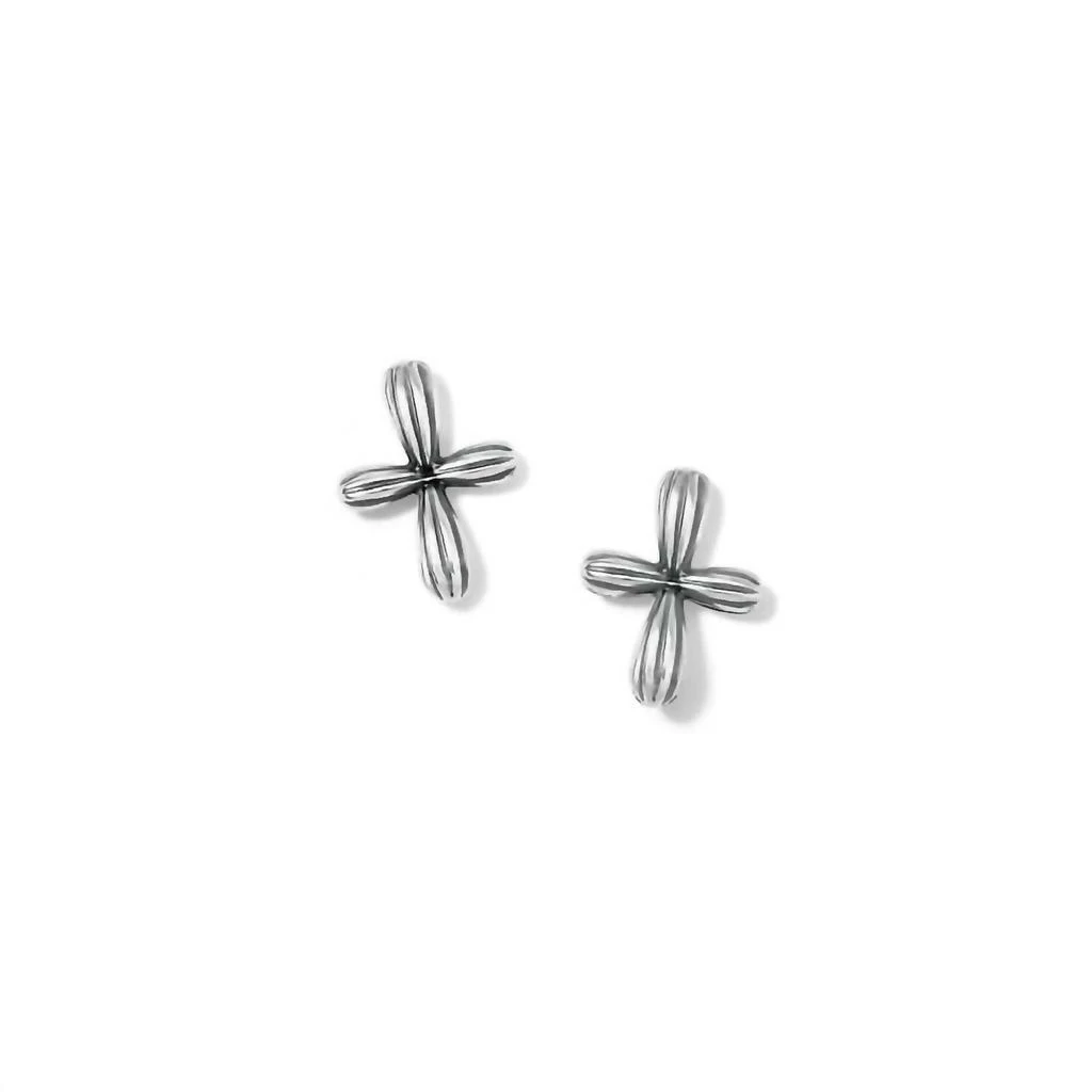 Brighton Brighton - Women's Amphora Cross Post Earrings 1