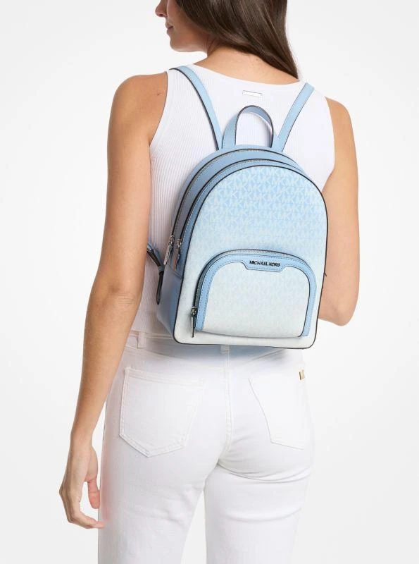 Michael Kors Jaycee Medium Ombré Signature Logo Backpack 3