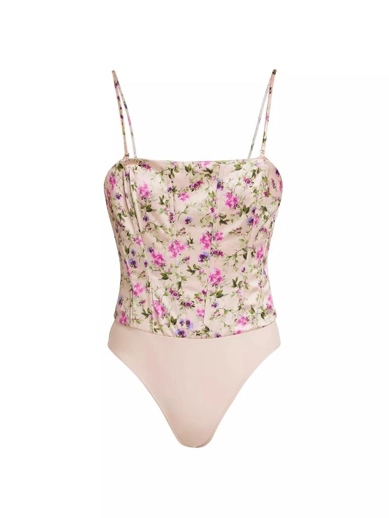 Cami NYC Tamara Floral Corset Bodysuit 1