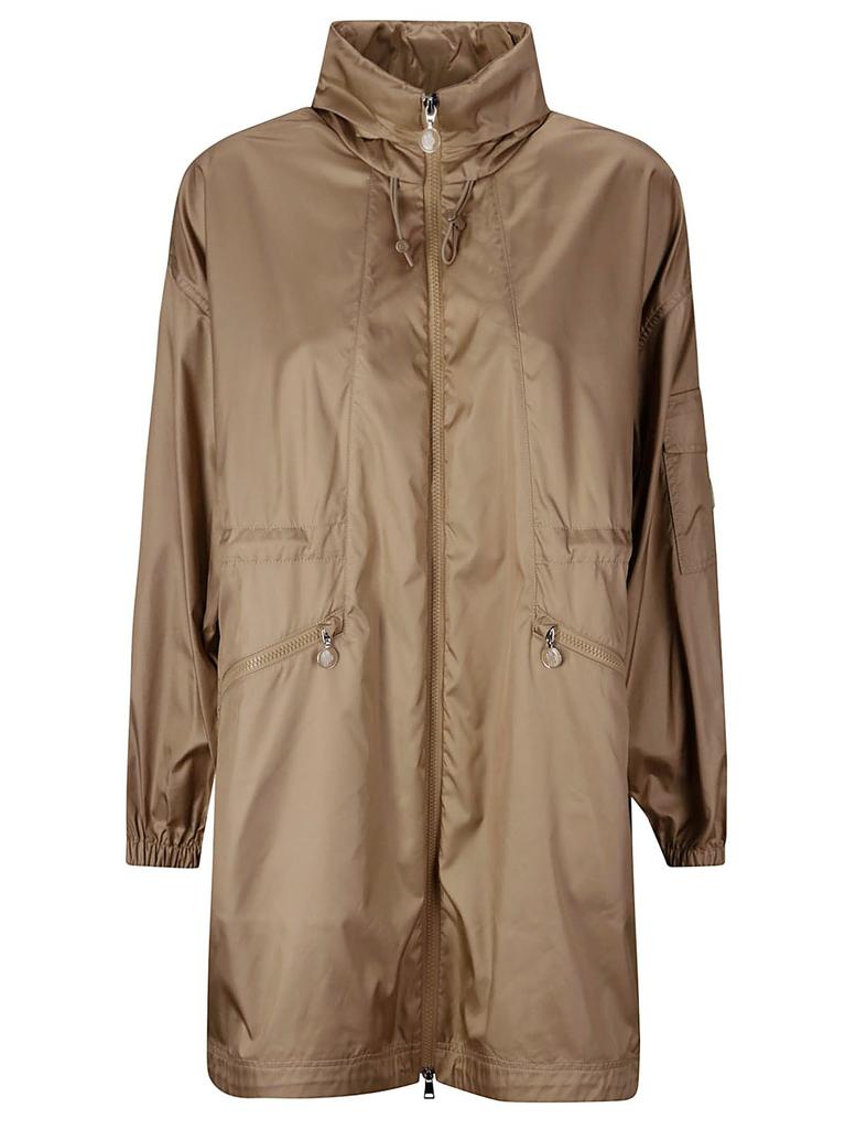 Moncler Moncler Adhemar Zip-Up Parka Coat - Jackets - Free
