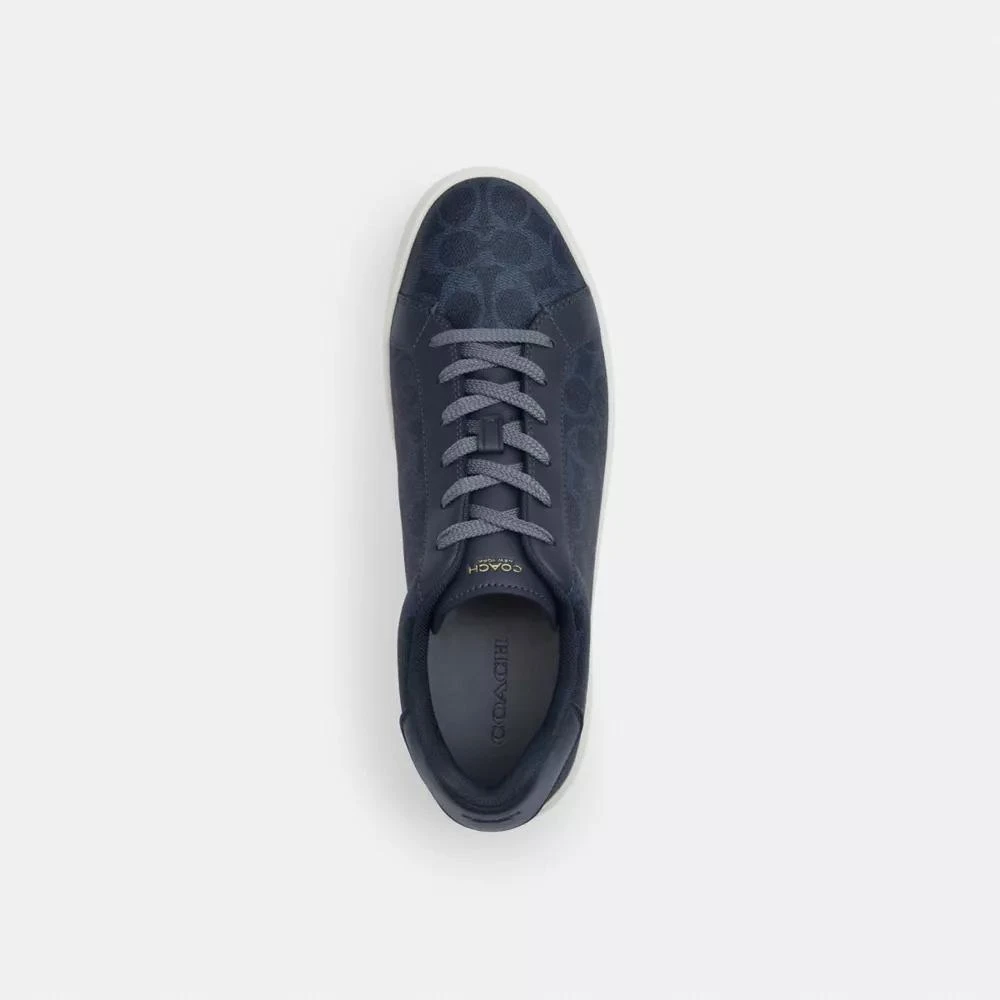 Coach High Line Sneaker In Signature Canvas 4
