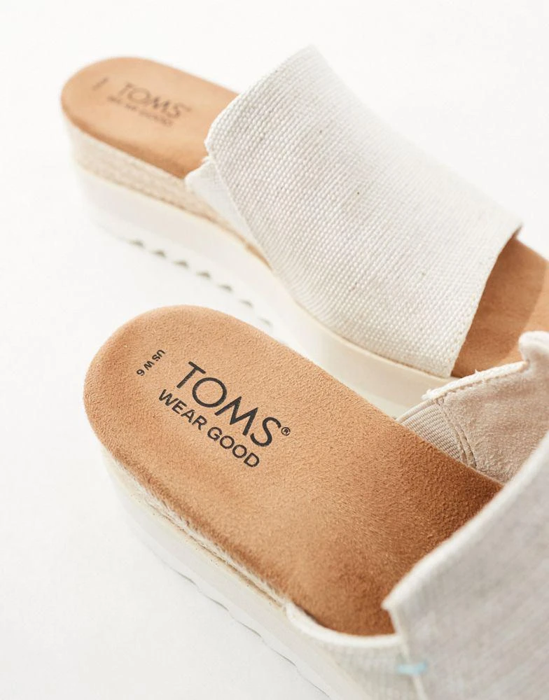 TOMS Toms Diana mule in natural 3