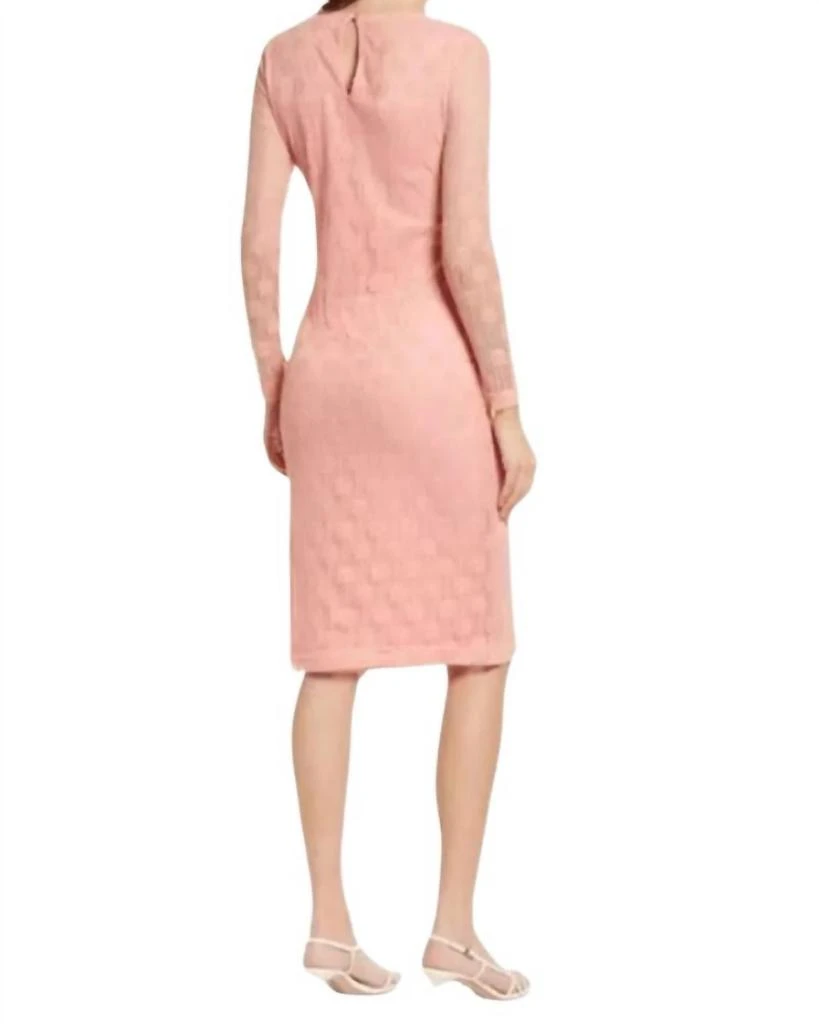 BB Dakota Lace Shift Dress In Orange Crush 2