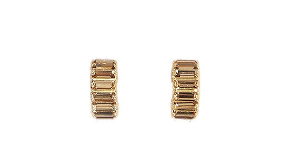 Magda Butrym Magda Butrym Baguette Cut Cuff Earrings