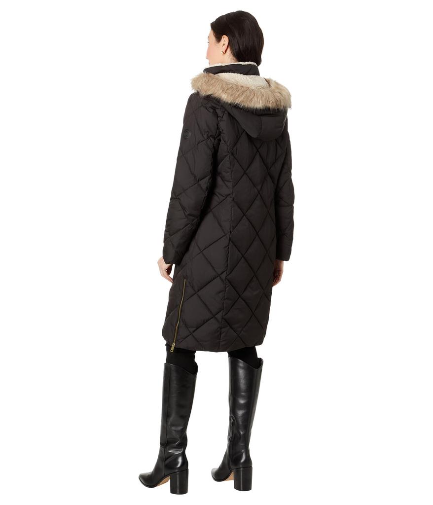 LAUREN Ralph Lauren Diamond Puffer Detachable Hoodie