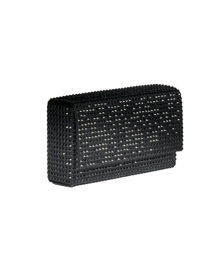 Amina Muaddi Amina Muaddi Paloma Mini Satin Clutch