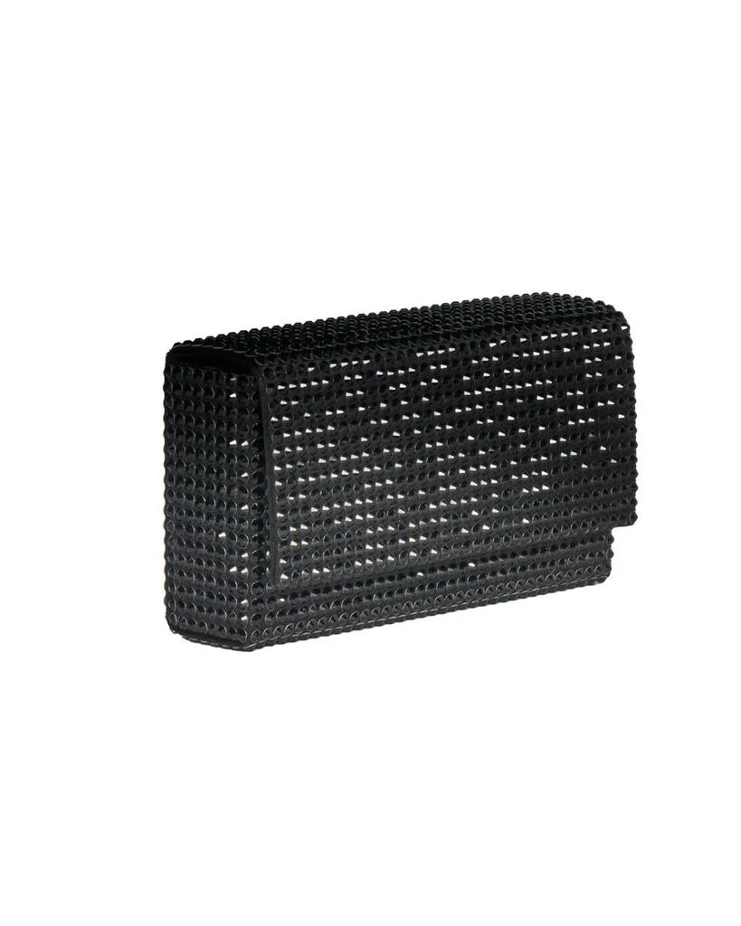 Amina Muaddi Amina Muaddi Paloma Mini Satin Clutch 1