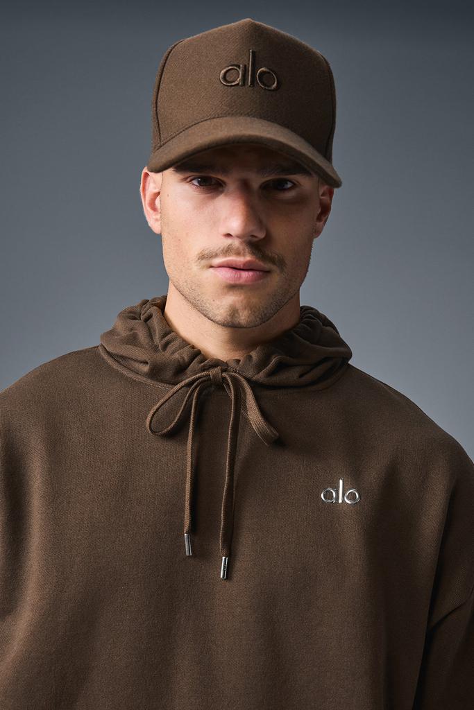 Alo Wool District Trucker Hat - Espresso - Hats - Free Shipping