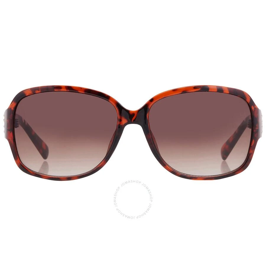 Guess Factory Brown Gradient Square Ladies Sunglasses GF0411 52F 58 1