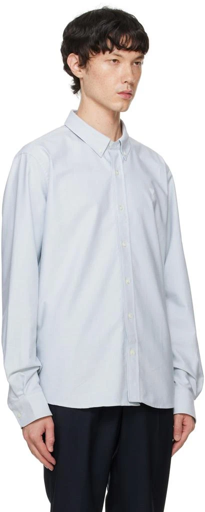 AMI Blue Classic Fit Shirt 4