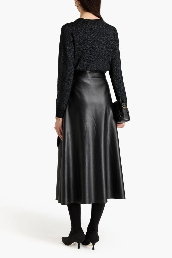 N.PEAL Metallic cashmere sweater 3