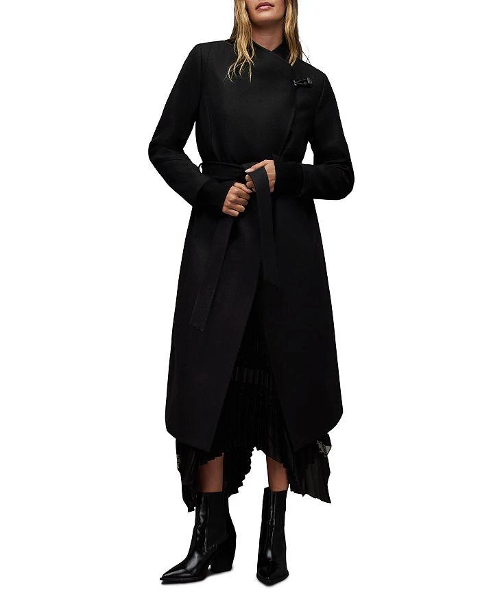 ALLSAINTS Riley Belted Coat 7