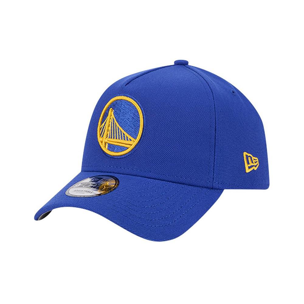 New Era Men's Royal Golden State Warriors A-Frame 9FORTY Adjustable Hat