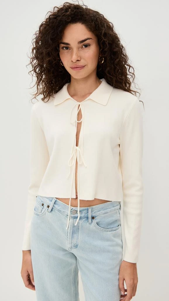 Line & Dot Anouk Tied Detailed Sweater Top 6