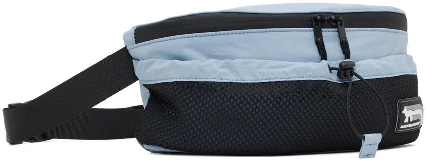 Maison Kitsune Blue Flash Fox Belt Bag 2