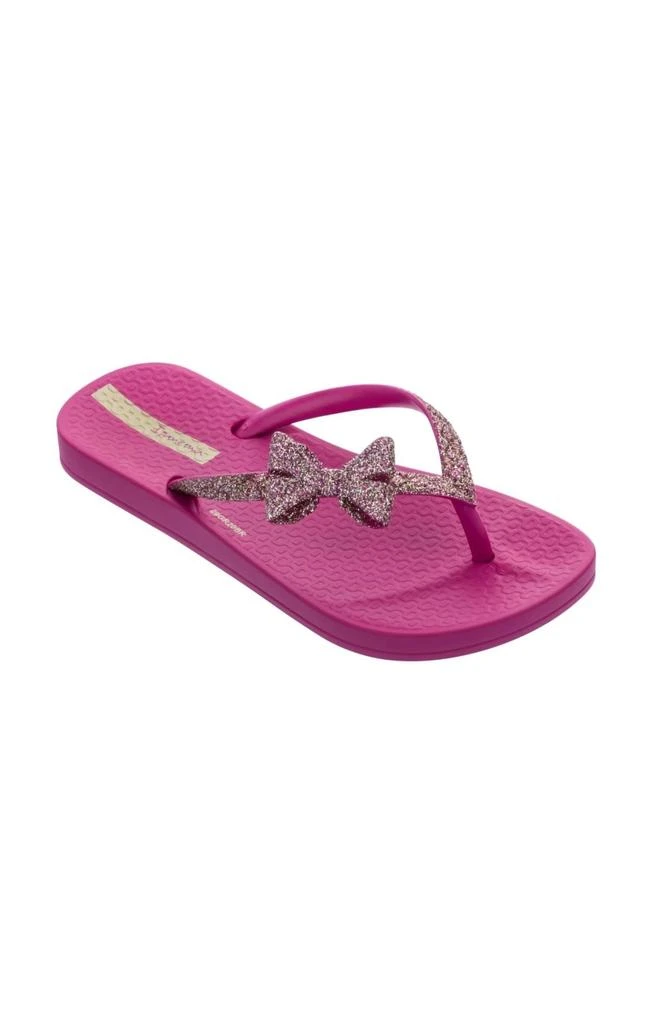 Ipanema Girls Ana Sparkle Flip Flops In Dark Pink