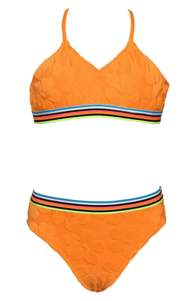 Hobie Kids' Terry Triangle Two-Piece Swimsuit 1