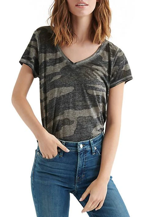 Lucky Brand Brand Camo Short Sleeve Tee 1