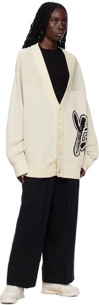 Y-3 Black Pinched Seam Trousers 4