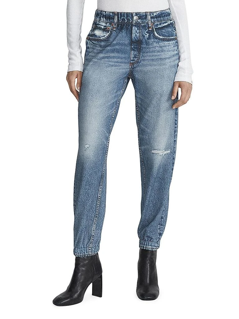 Rag & Bone Miramar Denim-Print Joggers 3