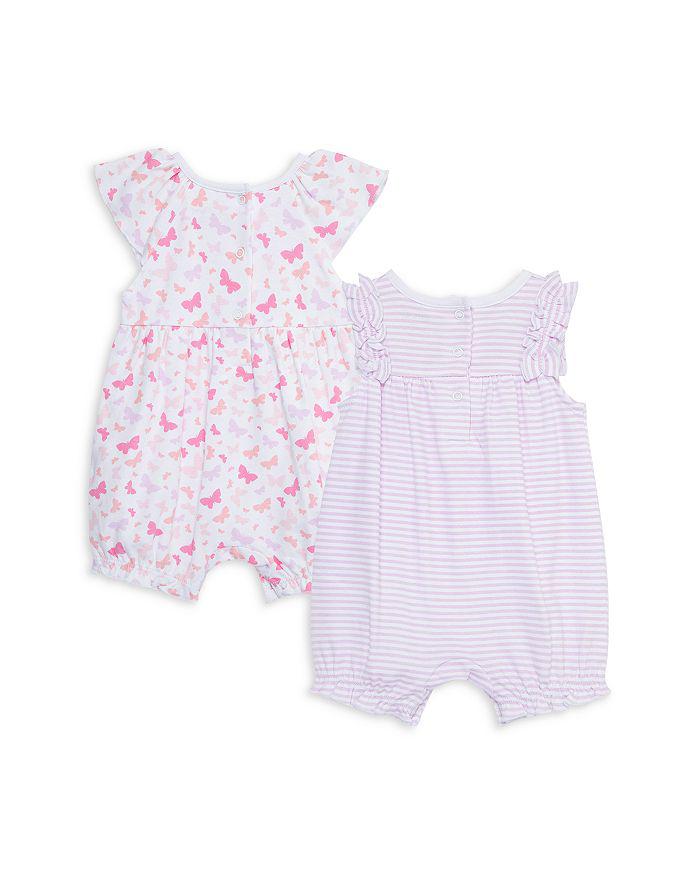 Little Me Girls' Butterflies Rompers, 2 Pack - Baby