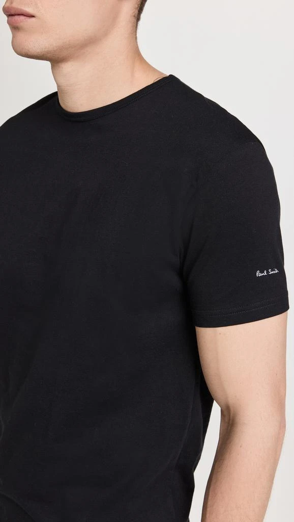 Paul Smith Cotton Logo Lounge 3 Pack T-Shirts 6