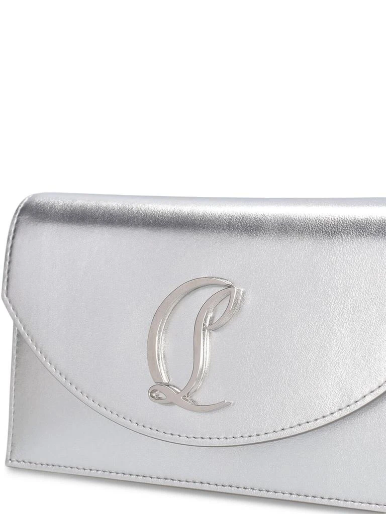 Christian Louboutin Loubi54 Laminated Leather Clutch 4