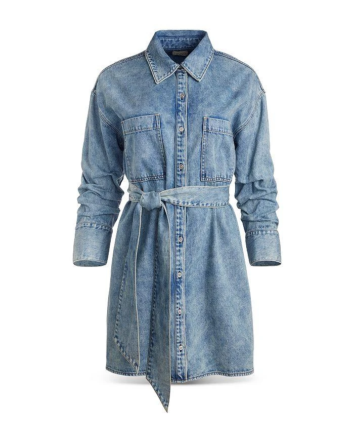 Alice + Olivia Brigita Denim Shirt Dress 6