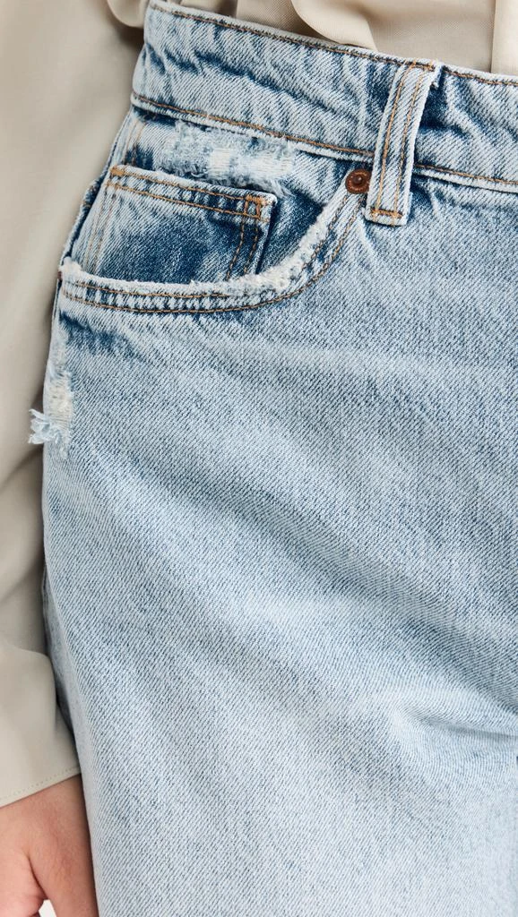 Reformation Raye Mid Rise Baggy Shorts 5