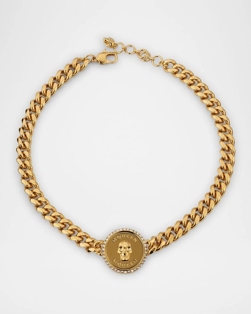 Alexander McQueen Sovereign Skull Choker Necklace 1