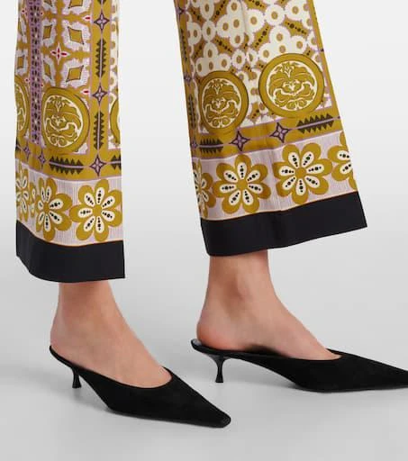 LA DOUBLE J Printed straight pants 5