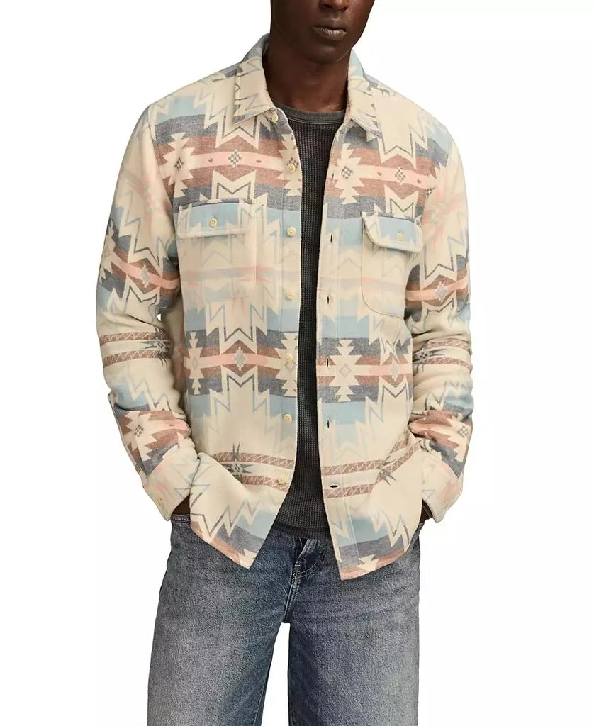 Lucky Brand Men
s Jacquard Utility Shirt